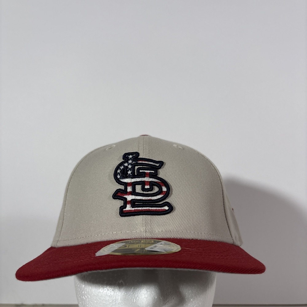 New‎ Era 59FIFTY St. Louis Cardinals Independence Day MLB Low Pro Hat 7 3/8